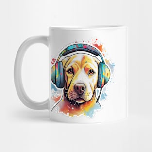 Labrador Graffiti Puppy Mug